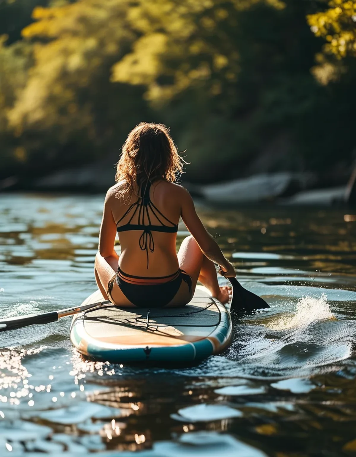 How to Fall Off a Paddleboard Safely and Get Back On Fast