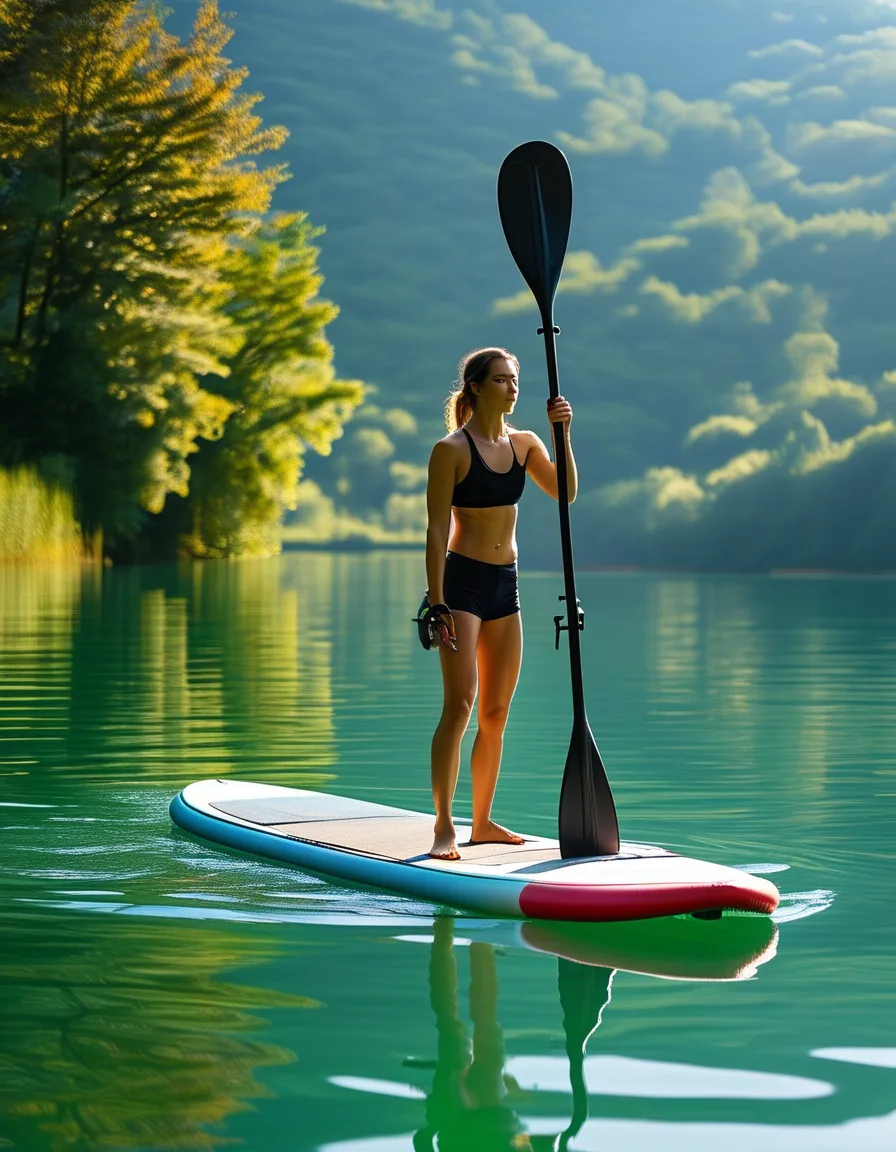 Stand-Up Paddleboarding for Beginners: Calm Water, Full-Body Workout
